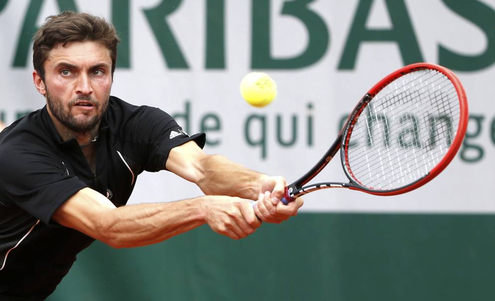 Gilles Simon, vincitore del match col punteggio di 7-5 6-2 6-3 (Reuters)